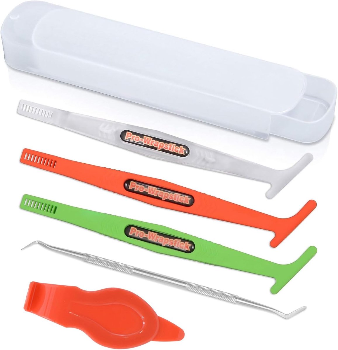Gereedschapsset Folie Applicatie - Folie Gereedschap Wrap - Autowrappen Folie Aanbrengen - Magnetische Schrapers Inbegrepen - 6 Delig Set