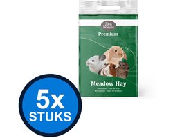 5x Deli Nature - Premium weidehooi 2kg - Knaagdierenvoer - 2 kg