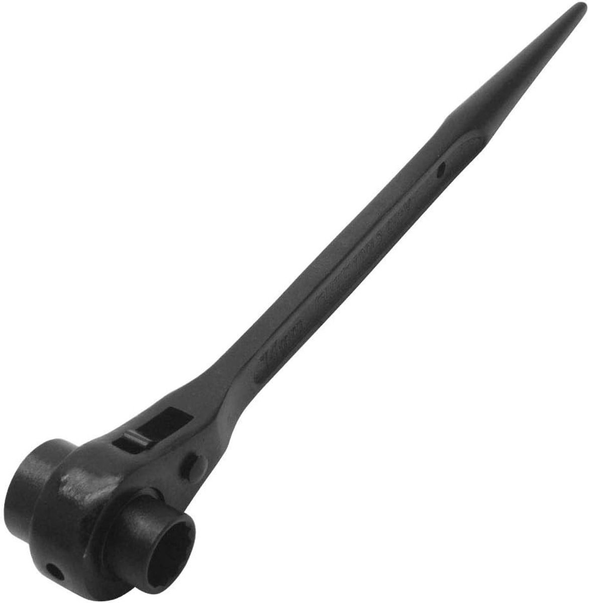 Verstelbare Steeksleutel voor Bouwscaffold met Ratchet Mechanisme 32mm x 34mm, Spanningstool en Sleutel voor Professioneel Gebruik