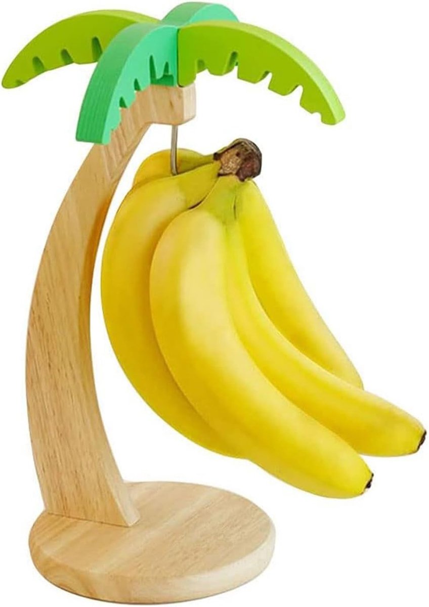 Bananenhouder voor het ophangen van fruit, bananenhanger, fruitstandaard, ruimtebesparend en stijlvol ontwerp voor vers fruit