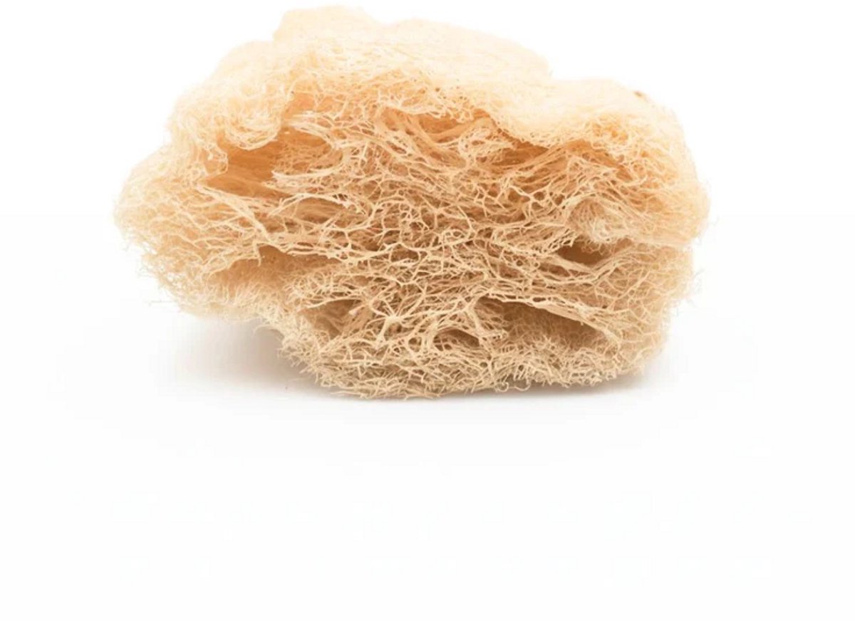 Food for Skin Veggie Sponge - 100% Natural Loofah 1st - plantaardig, biologisch afbreekbaar, plasticvrij, voor alle huidtypen, lichaamsverzorging