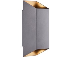 Nordlux Nico square 22-wandlamp-2xGU10-antraciet