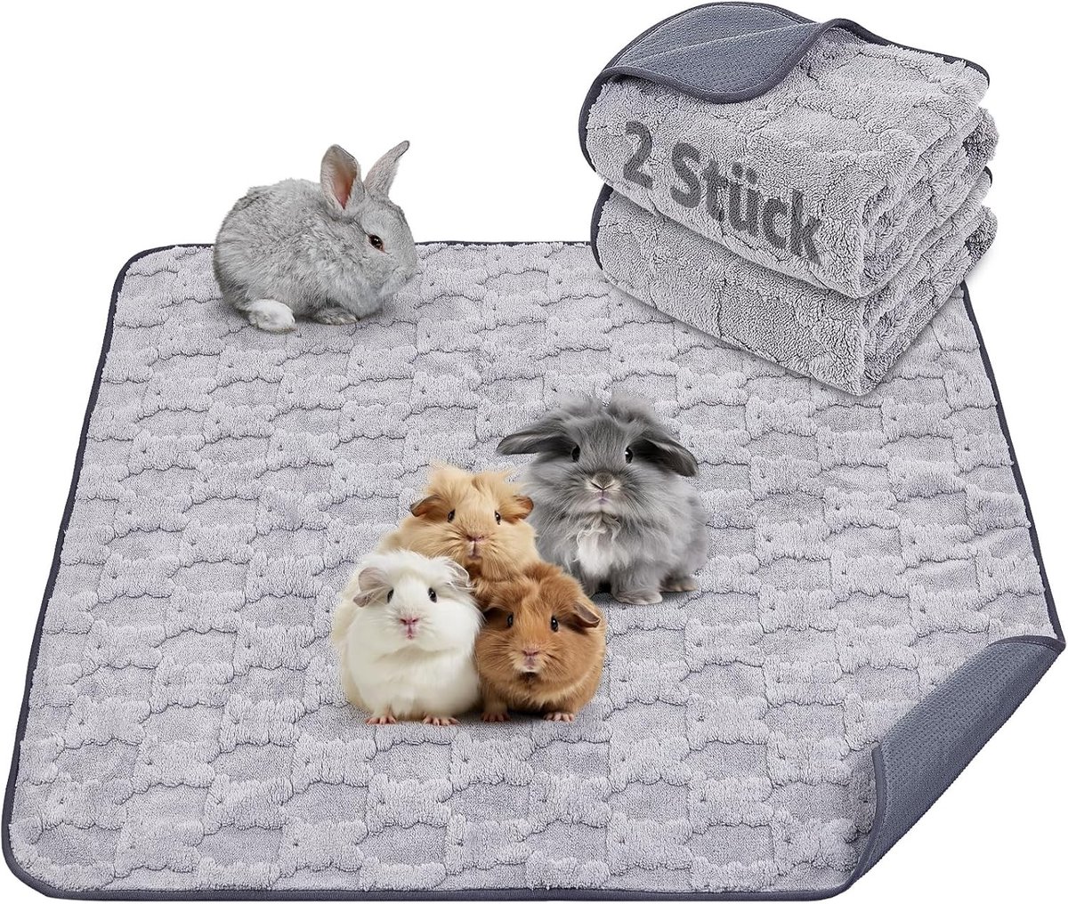 Pipipad voor cavia's 120 x 90 cm - Absorberend, Wasbaar en Duurzaam Cavia Pad