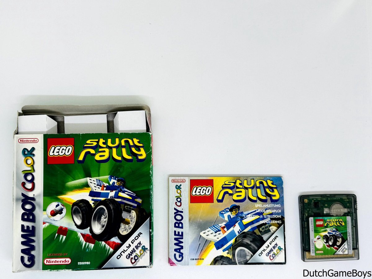 Gameboy Color - Lego - Stunt Rally - EUR