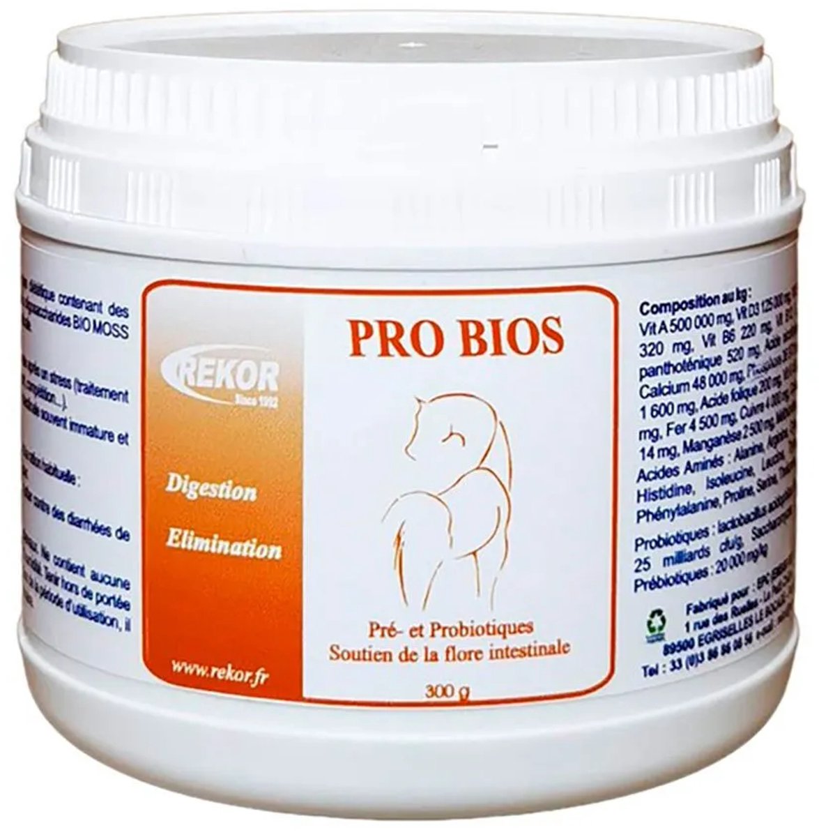 Rekor Pro Bios 300g Probiotica Wit