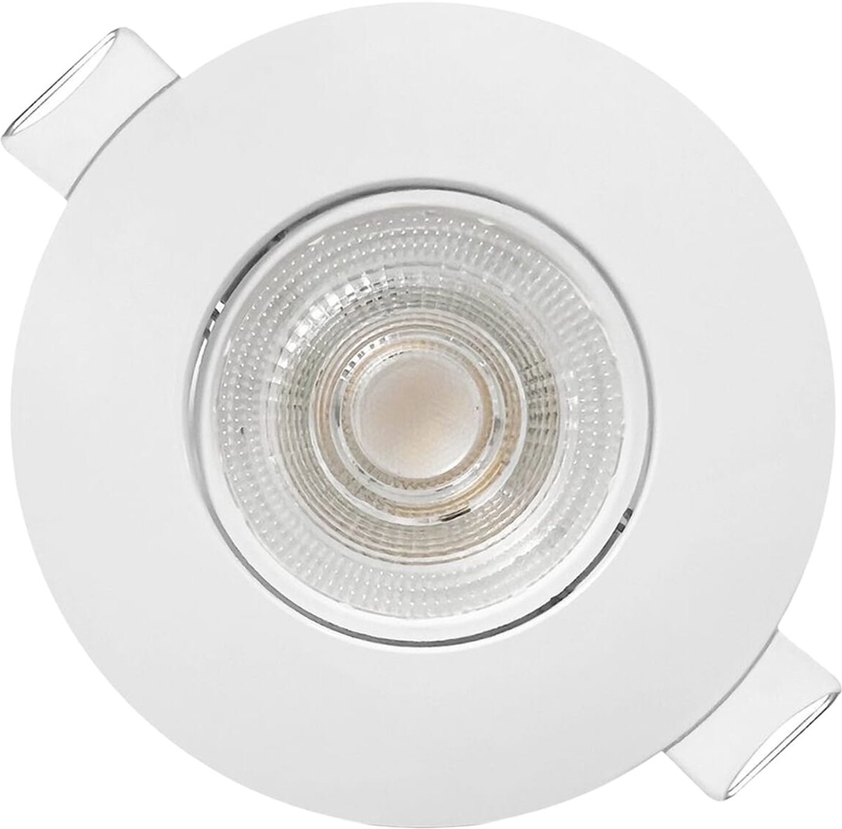 Modee LED Inbouwspot Rond - 4.9W 480 Lumen - 4000K Neutraal Wit - IP23 Ø90mm - Wit - 1 stuk