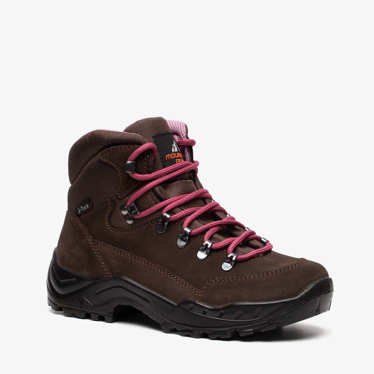 Mountain Peak dames wandelschoenen categorie B - Bruin - Maat 36