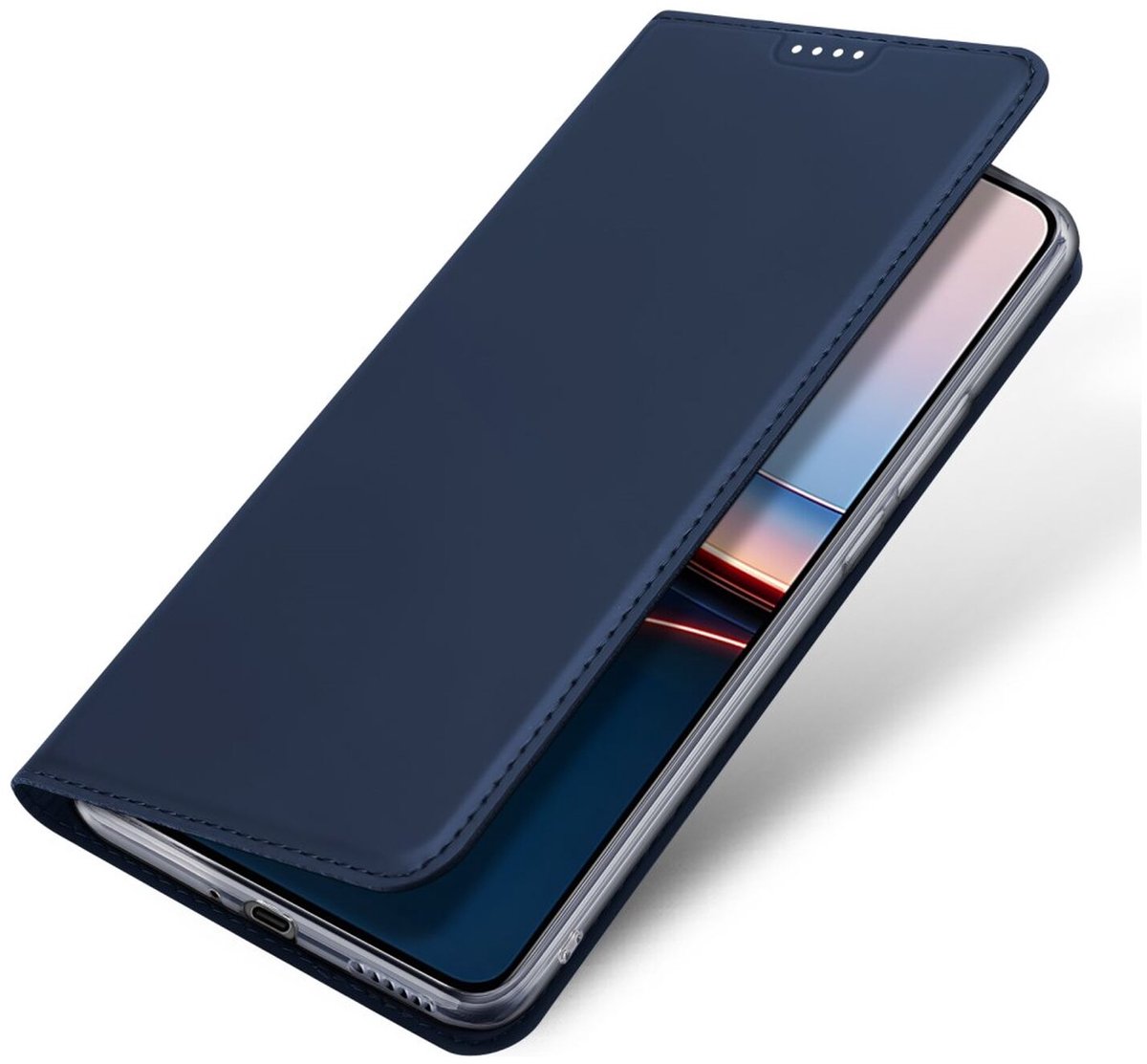 Dux Ducis Skin Pro Hoesje Geschikt voor Xiaomi Poco F7 Ultra | Book Case met Pasjeshouder | Portemonnee | Standaard | Blauw