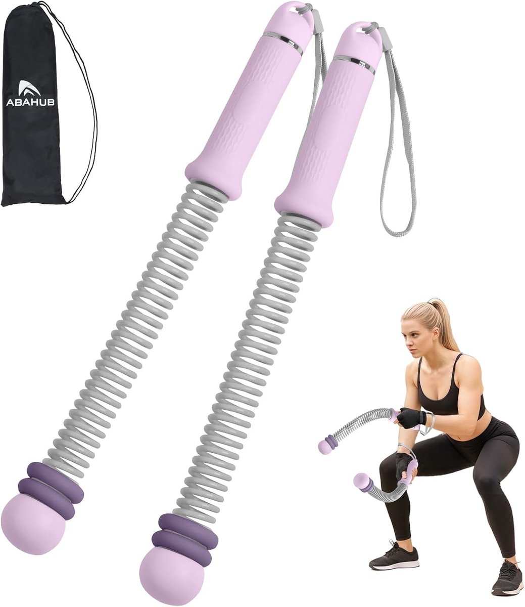 Gewogen draadloos gevechtstouw voor thuisgebruik, stille fitnessapparatuur voor HIIT, low-impact training en ruimtebesparende workouts met handschoenen en opbergtas