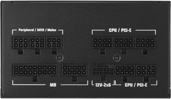 ASUS TUF Gaming EVO Black 1000W 80 Plus Gold (4/7)