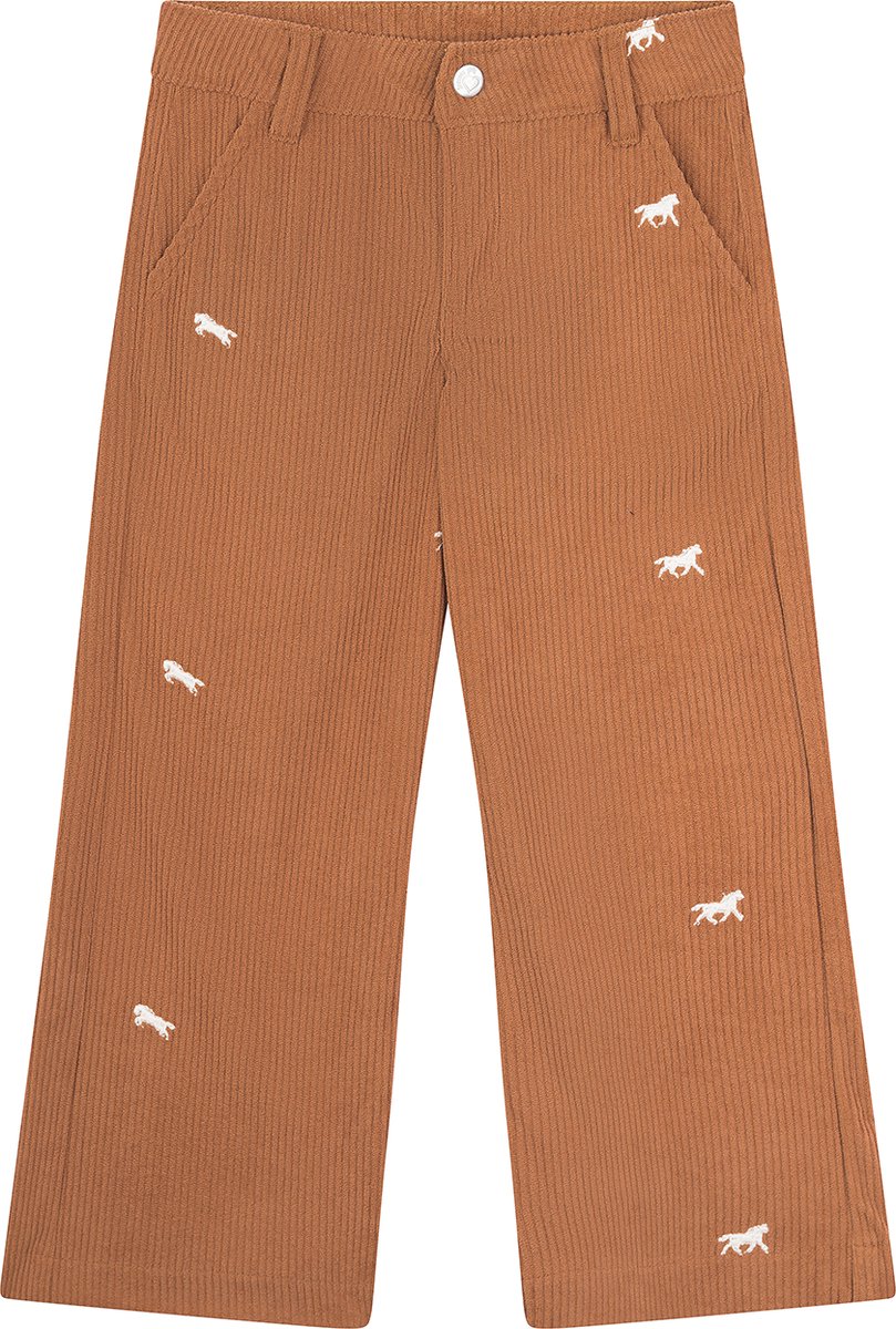 Someone OFELIA-SG-37-H Meisjes Broek - DARK CAMEL