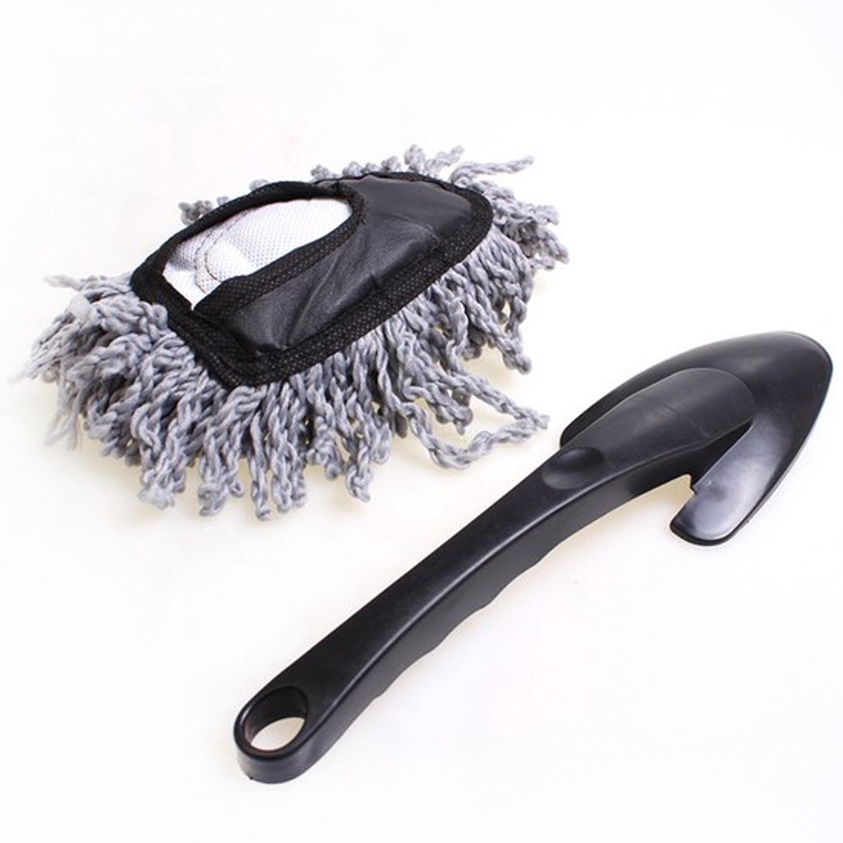 Car Duster - 2 Stuks - Microvezel Autowasborstel - Zachte Krasvrije Reinigingsborstel - Afneembare Handgreep - Multifunctioneel - Voor Auto Thuis Keuken Bureaublad