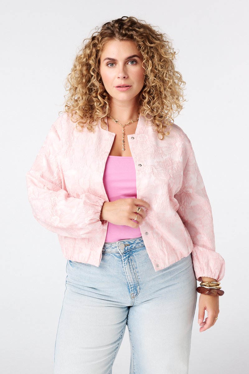 MS Mode Jacket Jacquard bomber jasje