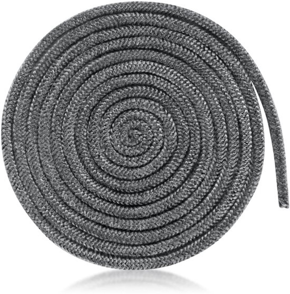 Haardafdichtingskoord, 8mm x 2m Kacheldeurpakking Zelfklevende Glasvezel Pakkingskoord Vervangende Deurpakkingen voor Houtkachels voor Haarden Houtkachels Houtkachels (Grijs)