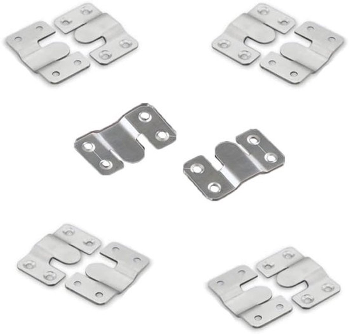 Fotohangers - Opknoping gesp - Verborgen - Flush Mount - Beugels - Interlock Z Clip - Foto
