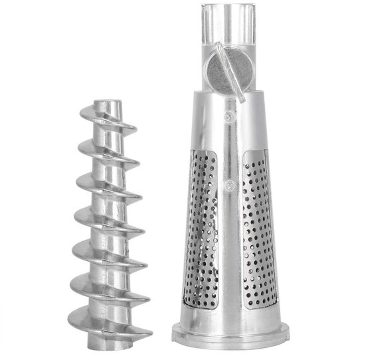 Accessoires voor sapcentrifuge, accessoires voor vleesmolen, vleesmolen, tomatenpers, schroefas, filterhoes, accessoires voor accessoires