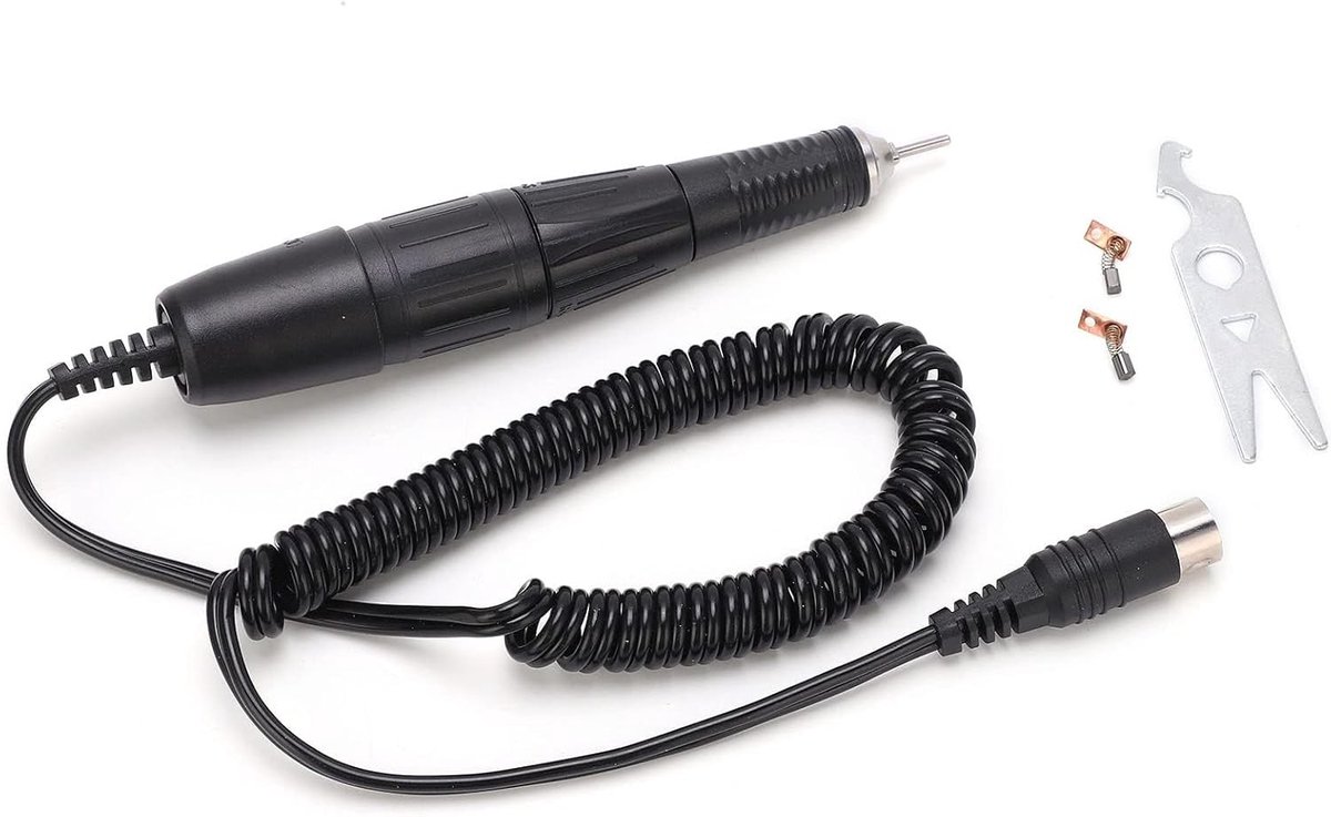 Professionele Nageldrill met 35000 RPM voor Acrylnagels en Gel Manicure, Draagbare Handstuk voor Pedicure en Nagelverzorging