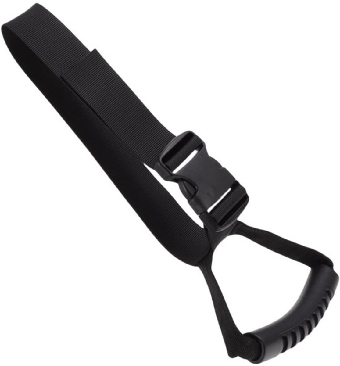 Draagbare handgreep voor het voertuig, hulp bij het instappen in de auto voor ouderen, handgreep voor de hoofdsteun van de auto, voor ouderen, flexibele accessoires (zwart)