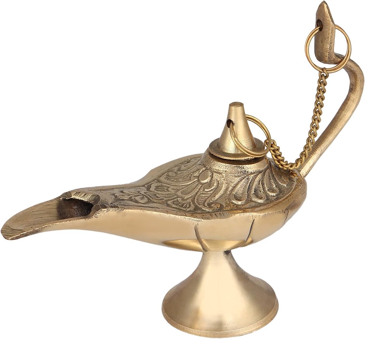 Brass Aladdin Genie Lamps: Incense Burner (4-inch) - ShopVlot