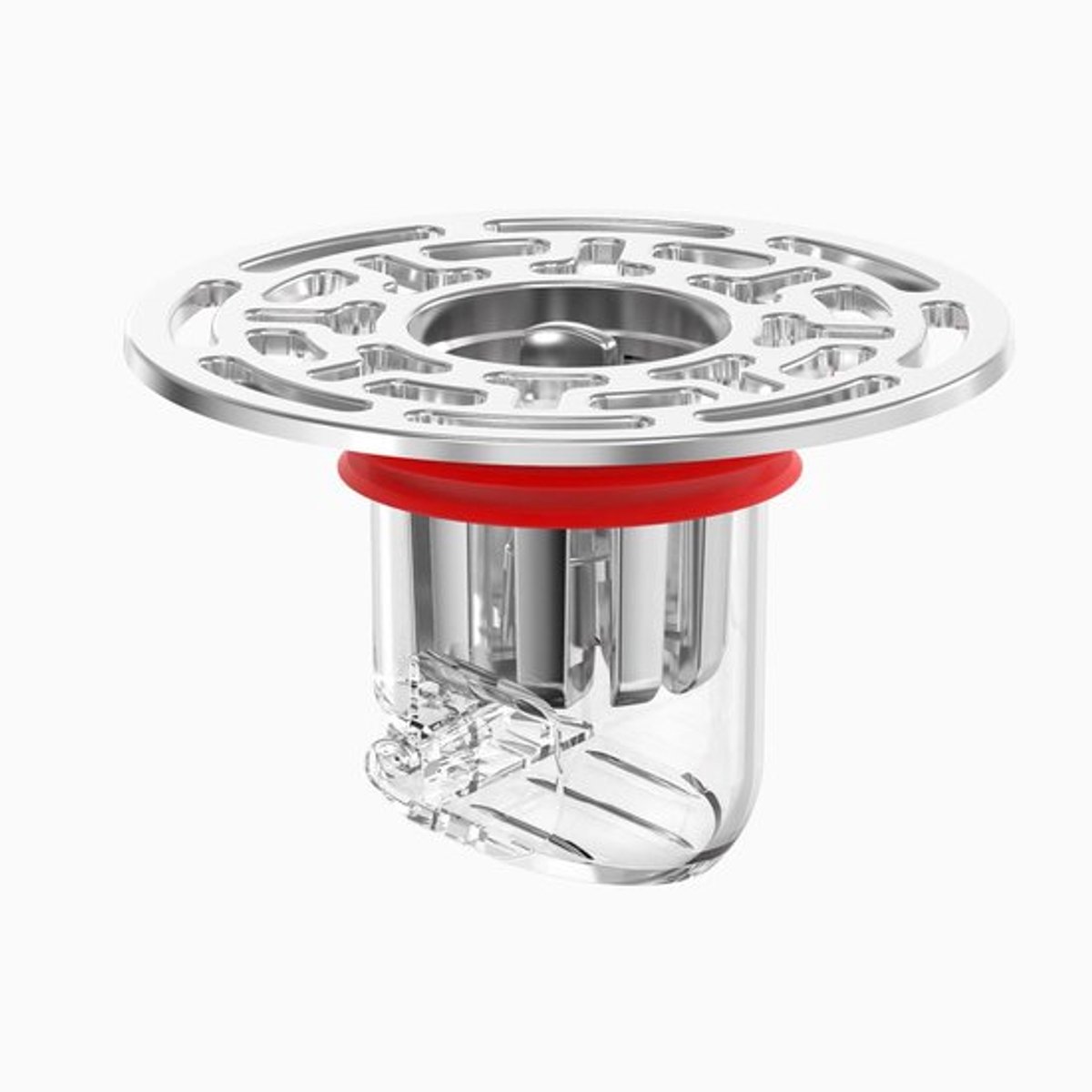 Doucheafvoer Geurbestendig - Terugstroompreventie - Vloerafvoer - Geschikt voor 34 mm/45 mm - PVC/ABS - Hygiënisch Ontwerp