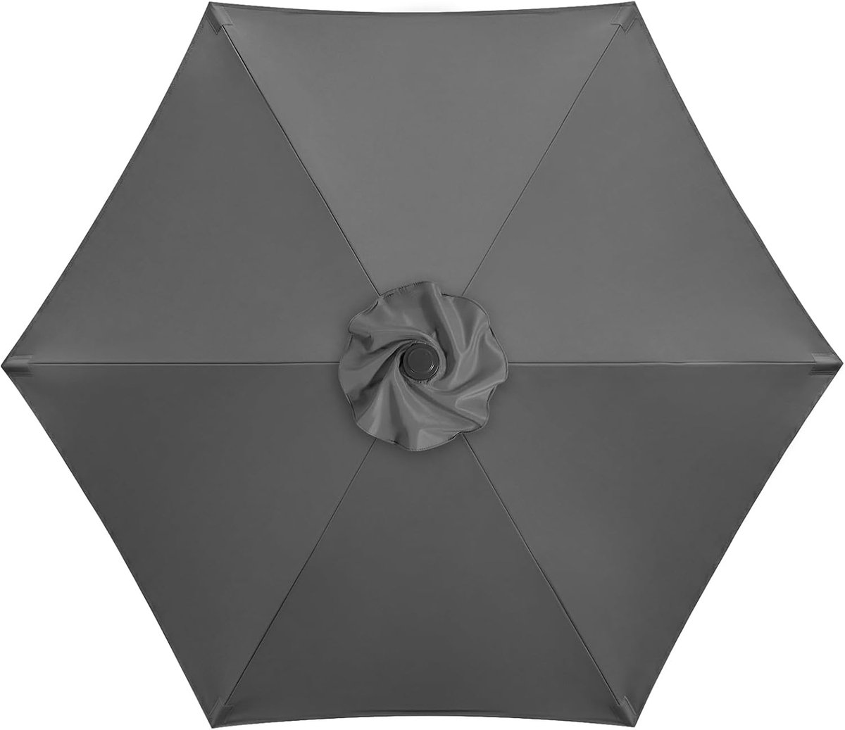 Vervangende beschermhoes voor parasol - UV30+ zonwering - polyester stof - waterdicht en winddicht - ShopVlot