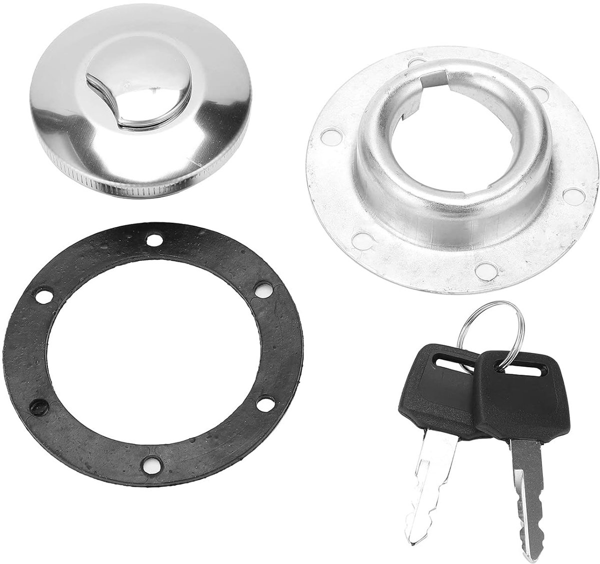 Brandstofdop set - tankdop vervanging - sterke corrosiebestendigheid - voor optimale afdichting - ShopVlot