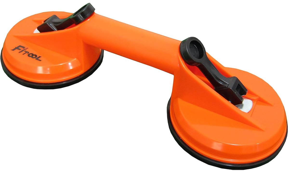 ABS handle 4-1/2 inch glass lifter, suction lift handle, dent puller, vacuum suction cup puller, laminate floor - ShopVlot