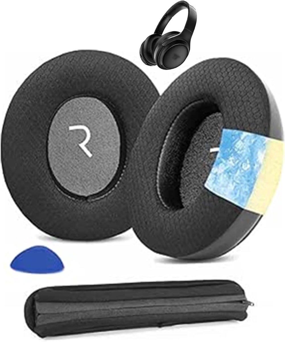Cooling Gel Ear Pads Replacement Compatible with TaoTronics TT-BH090 TT-BH085 TT-BH060 TT-BH055 Headphones Ear Pads - ShopVlot