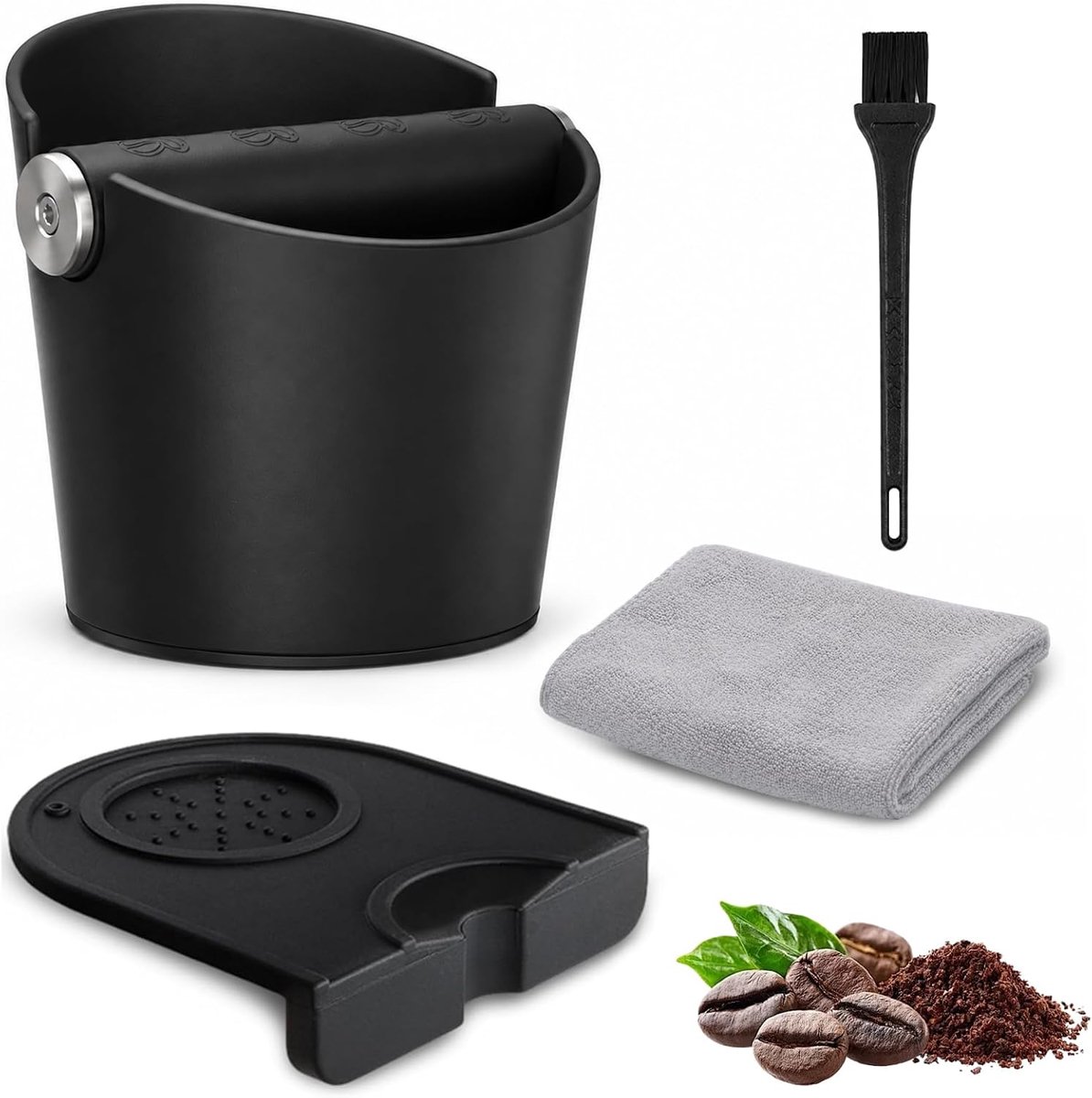 Filterdrager, accessoires, klopcontainer voor filterhouder, ninja koffiezetapparaat met geluiddempende klopstang - ShopVlot