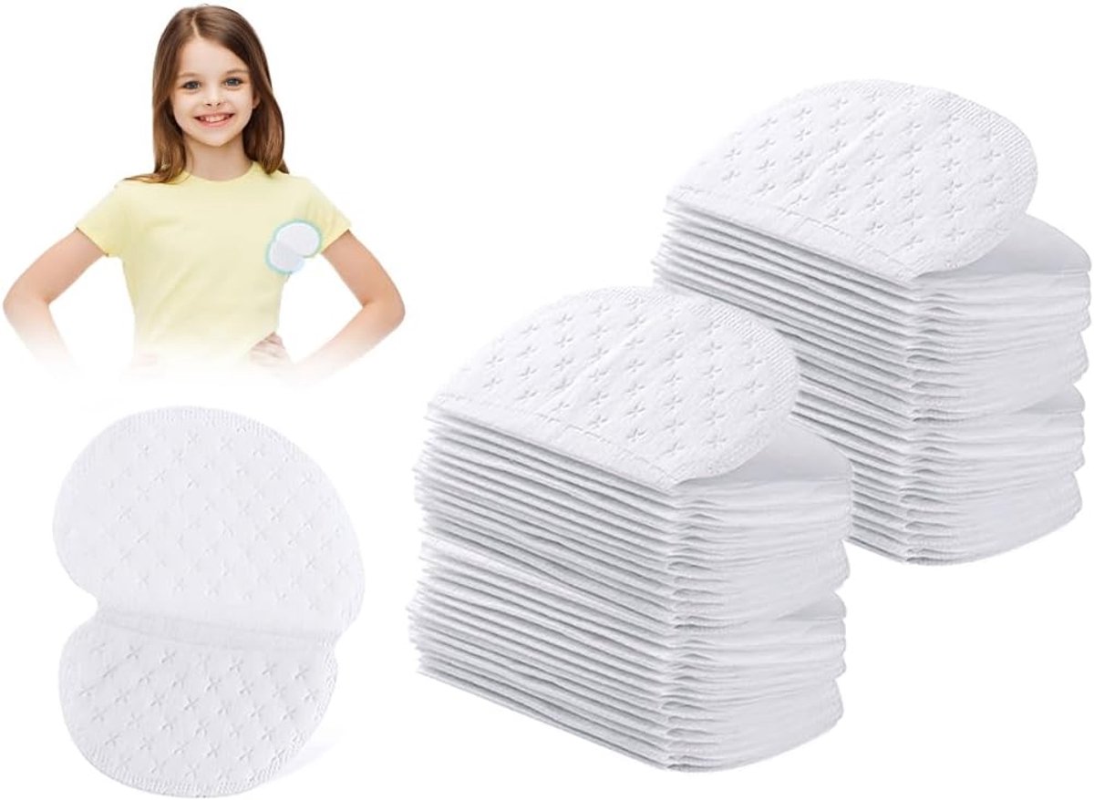150 Pcs Disposable Sweat Pads for Clothes, Invisible Absorbent Pads, Sweat Absorbing Pads for Men and Women, Sweat - ShopVlot