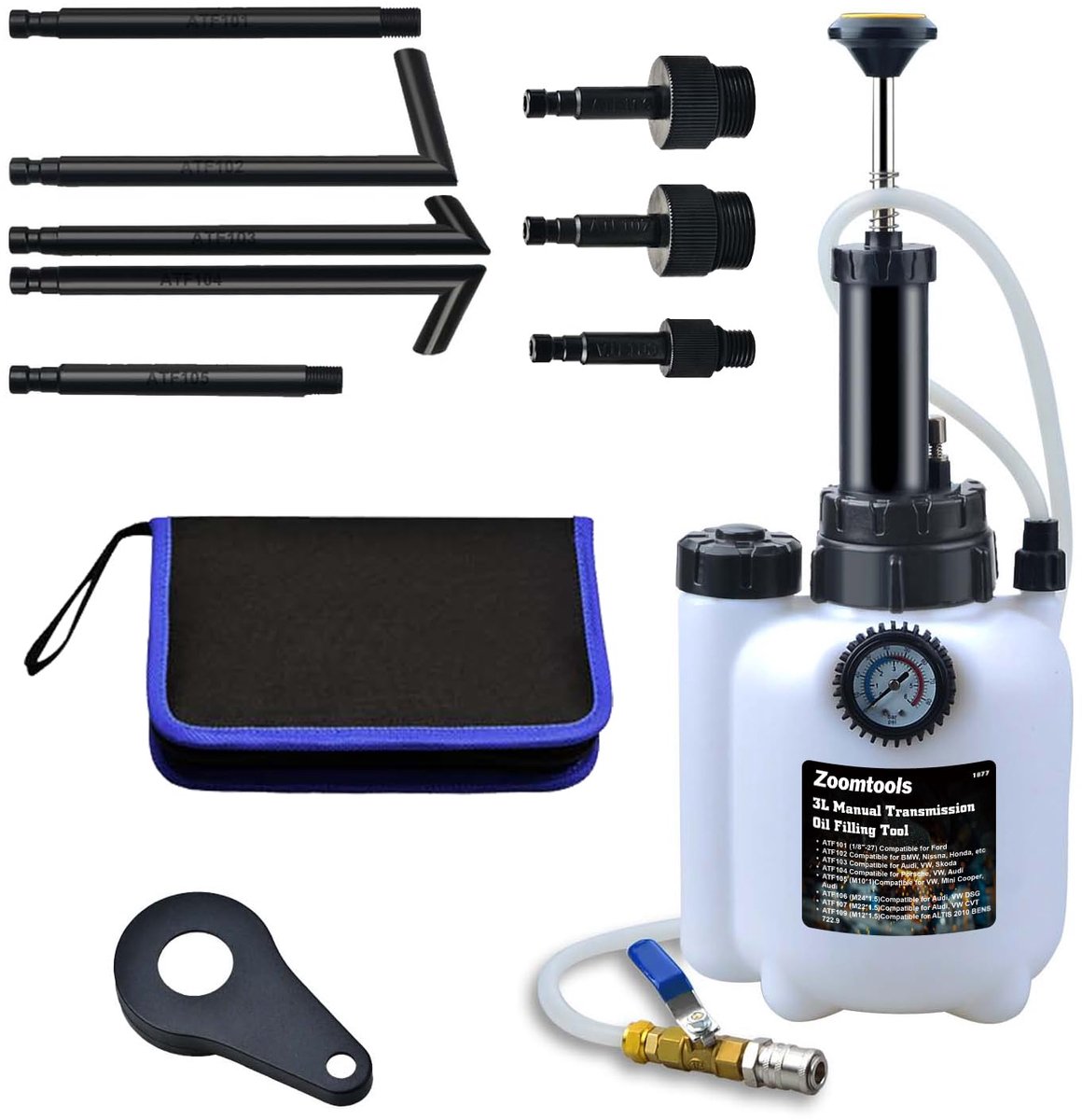 Tools for the 3L Liquid Pump, Oil Filling System Tools, Liquid Transfer Pump Tool with Adapters - ShopVlot