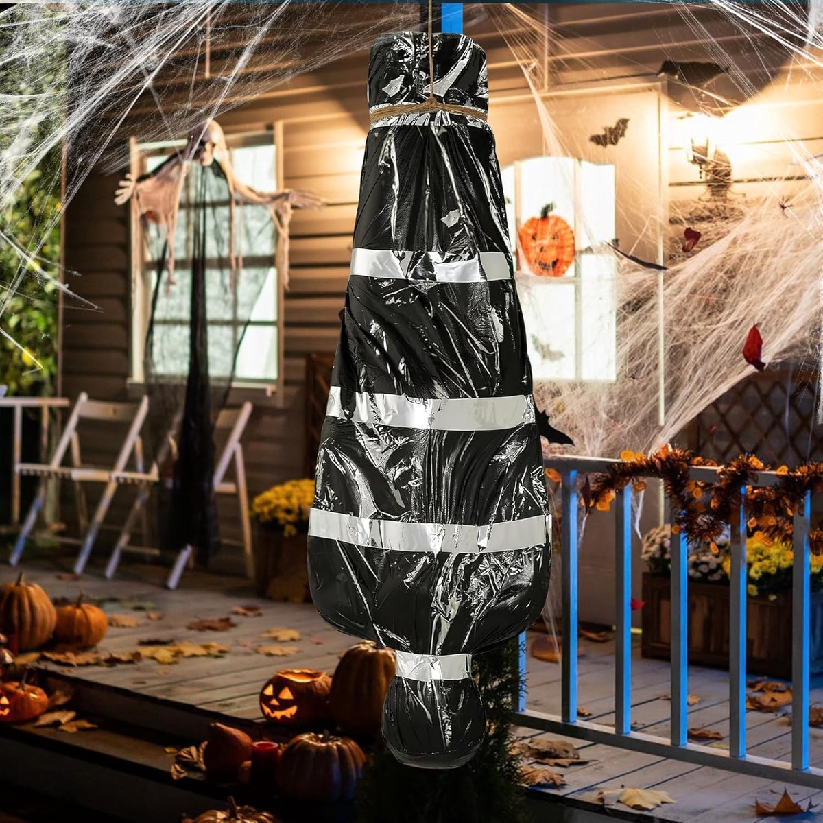Halloween Hanging Corpses,Halloween Fake Light Props,Halloween Light Bag Set,Photography Props,Garden - ShopVlot