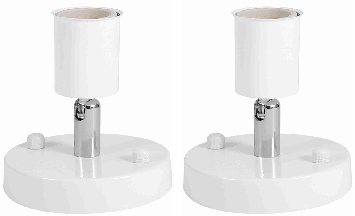 Lamp Socket E27 180 graden draaibaar - moderne plafondlamp - wandmontage - eenvoudig te verstellen - ShopVlot