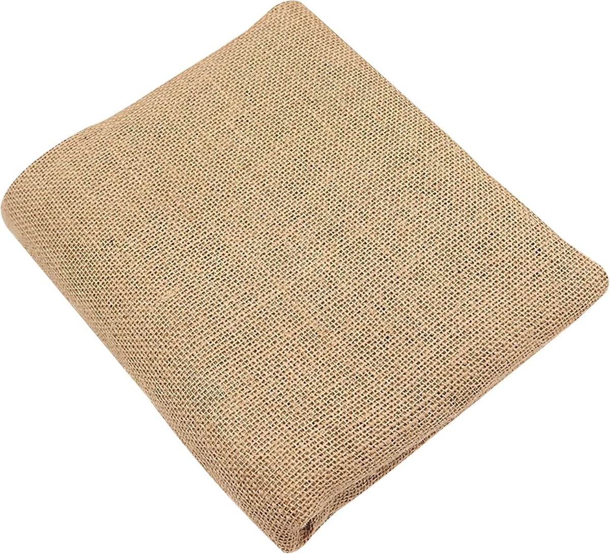 Jute stof per meter - 160 cm x 100 cm - natuurlijke jute - ideaal voor bruiloften en decoratie - ShopVlot
