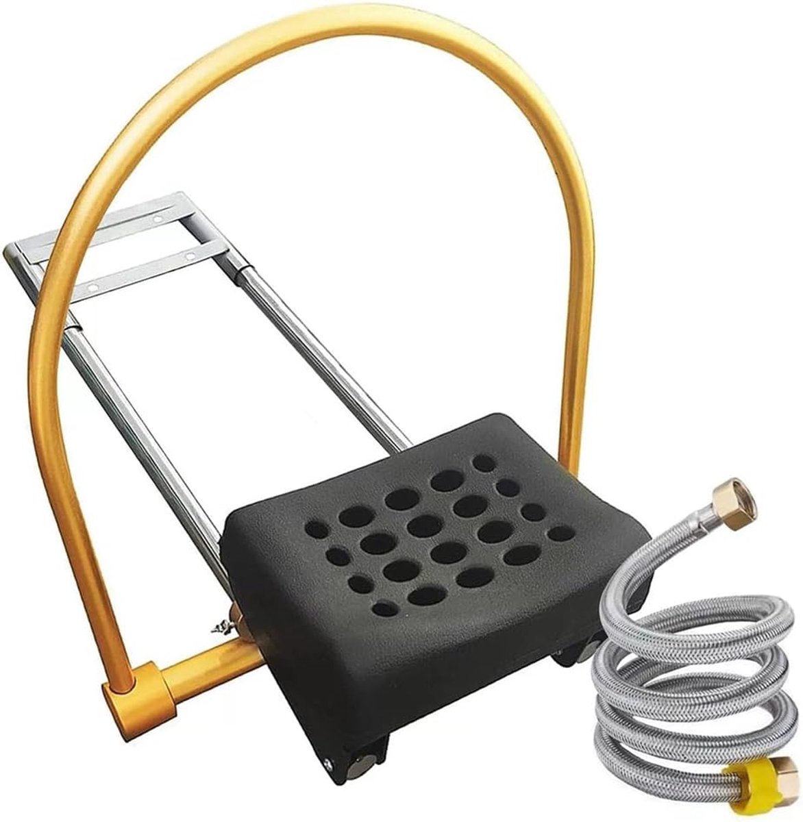 Water Circulatie Houder Hoofd Spa - 360° Verstelbaar - Aluminium Legering - Optimaal Scalp Care - ShopVlot