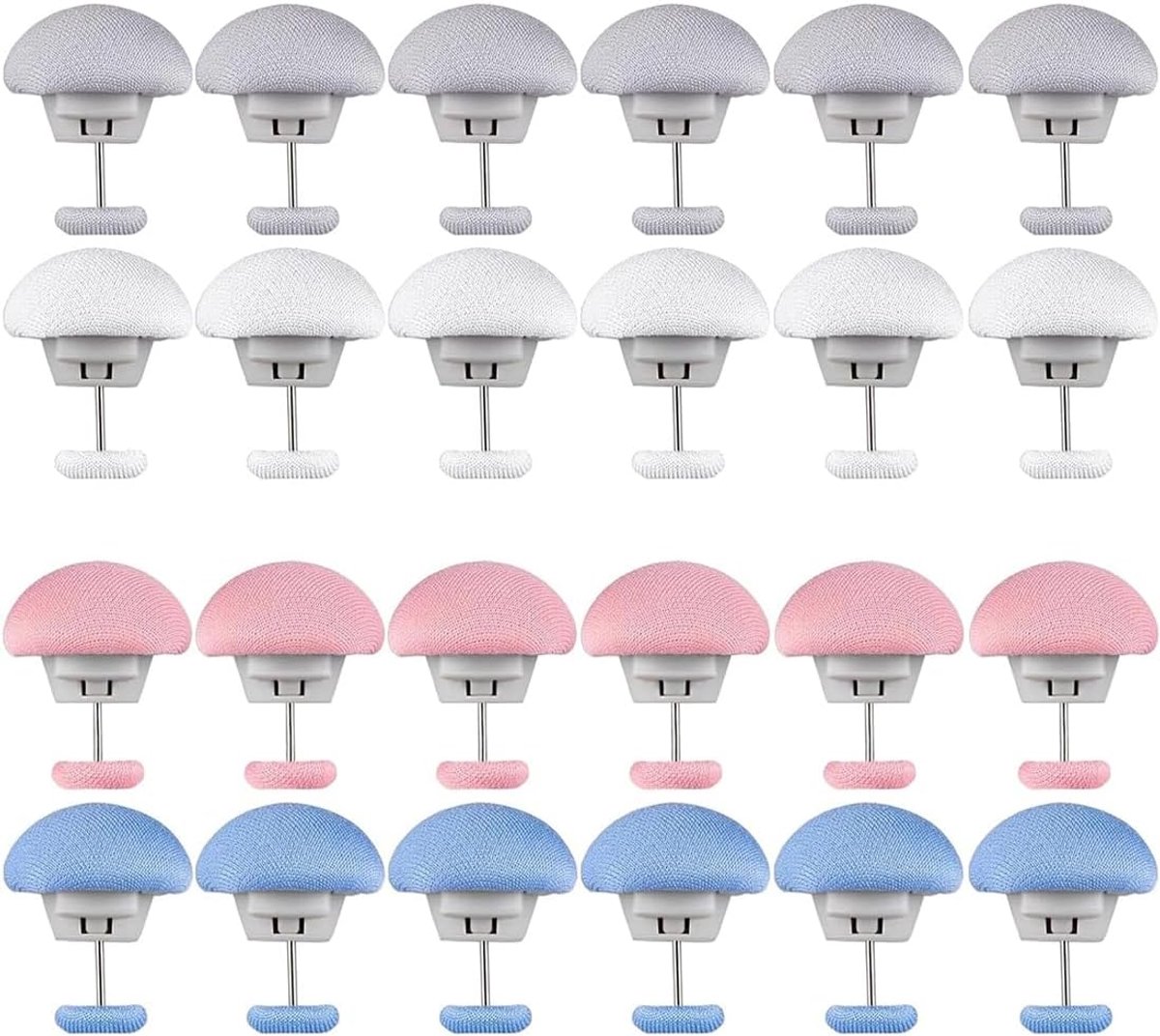 Duvet Cover Clips 24 Stuks - Voor het Fixeren van Dekbedden - Duurzaam Materiaal - Ideaal voor Kleding en Gordijnen - ShopVlot