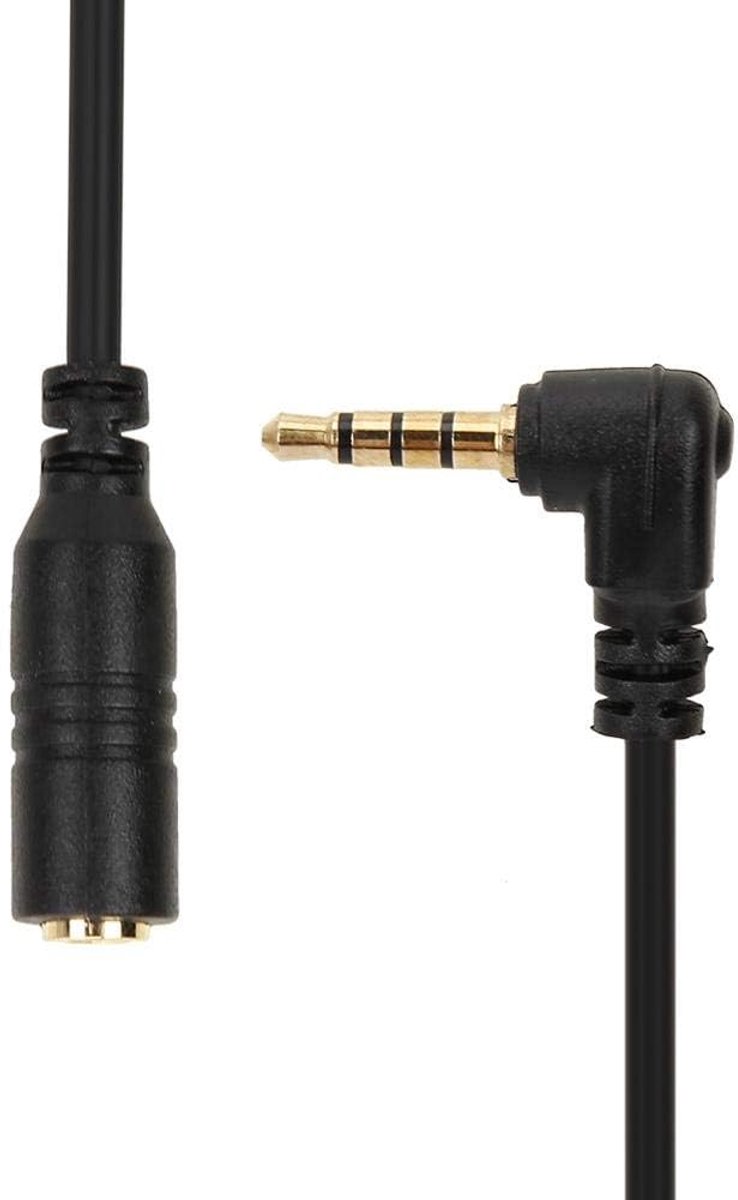 TRS naar TRRS Converter Kabel - 3.5mm Adapter - Hoge kwaliteit - Geschikt voor mobiele apparaten - ShopVlot