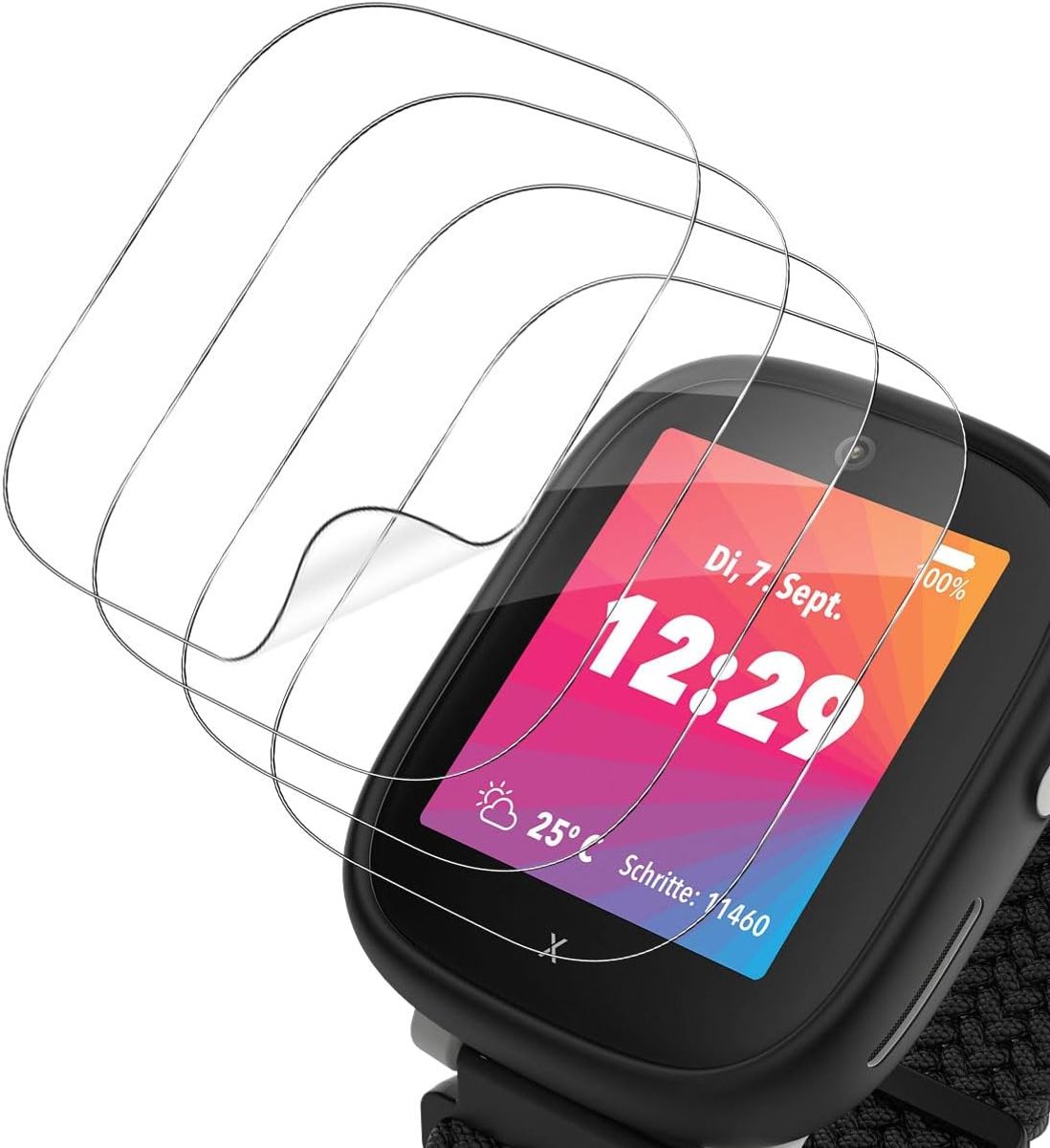 Screen Protector Xplora X6 Play 2025 Gen.2 - 3 Pack - 3D Volledige Bedekking - Ultra Duidelijk - ShopVlot