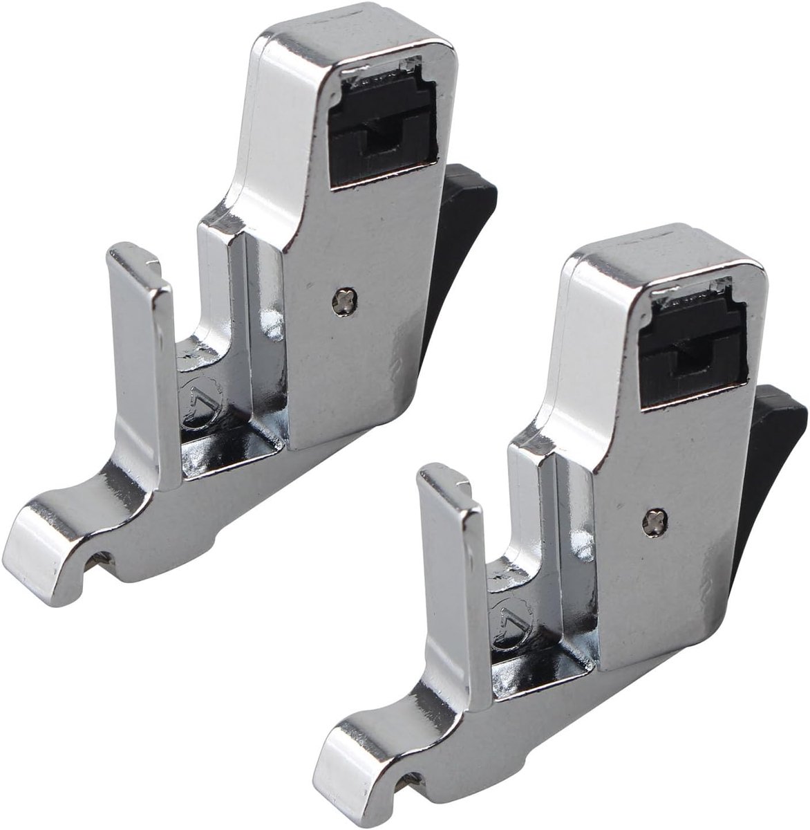 Soeprvoet houder laag schacht - 2 stuks - metalen adapter - voor naaimachines - ShopVlot