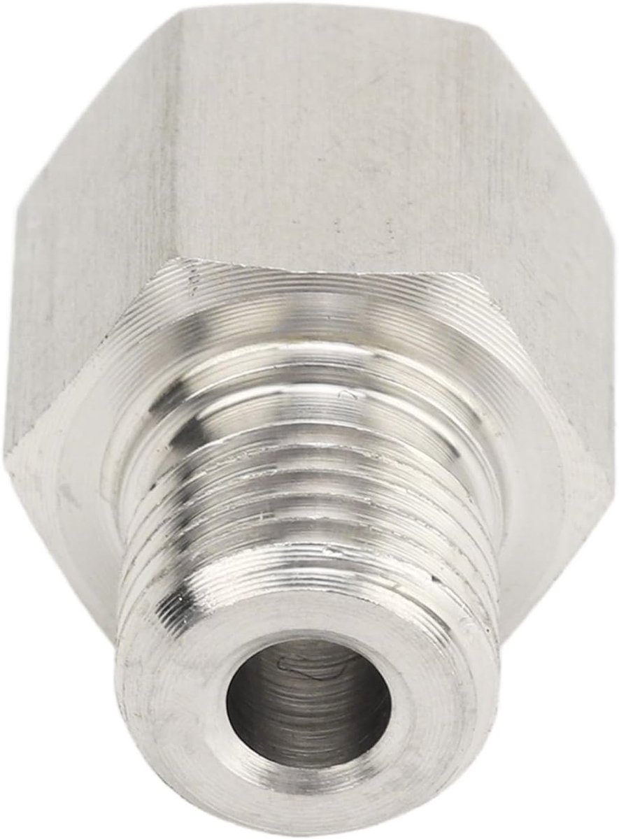 Transmitter adapter 1/8 Inch NPT - M10x1.0 - Messing afdichting - Eenvoudige installatie - ShopVlot