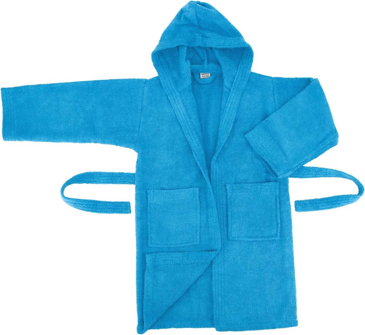 Kinderbadjas voor jongens en meisjes - Fluffy zachte katoen - Kap - Perfect voor na het badderen - ShopVlot