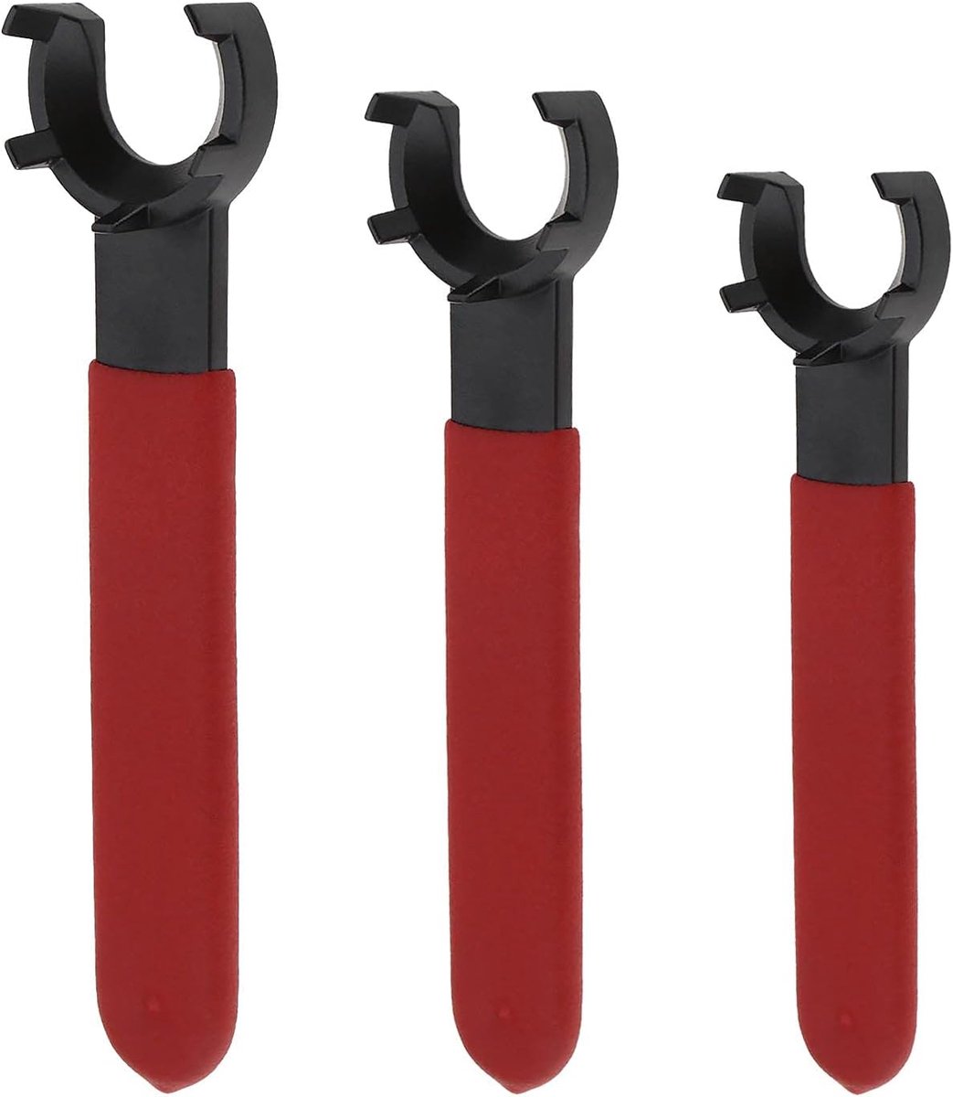 Collet chuck houder set 3 stuks - ER16 ER20 ER25 - hoogwaardig metaal - ideaal voor CNC en draaibank - ShopVlot