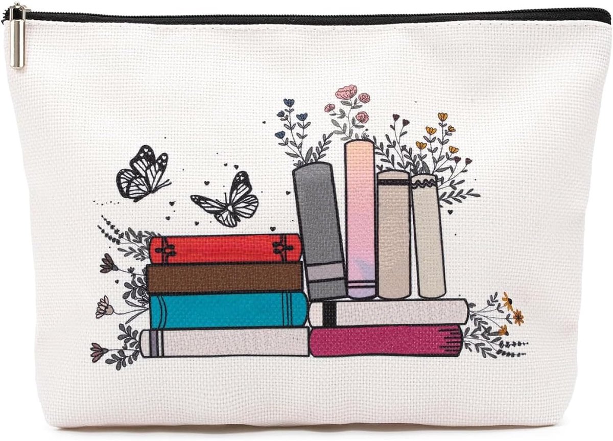 Make-up tas klein - waterdicht canvas - voor muziekfans - ideaal voor op reis - ShopVlot