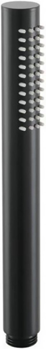 hand shower head black, made of stainless steel 304 with 48 anti-scale spray holes Functional water saving hand shower - ShopVlot