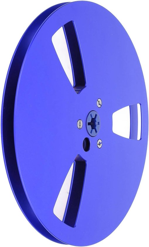 Aluminium NAB-flenzen met 3 gaten voor 7 inch geluidstape, lichtgewicht buighaspel voor opname, duurzame constructie en ideale tapeoplossing — afbeelding 2