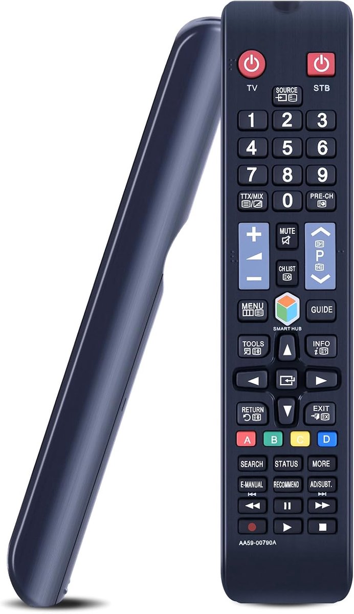 AA59-00790A Universal Replacement Remote Control Compatible with Samsung Smart TV, Compatible with UE32F4000AW - ShopVlot