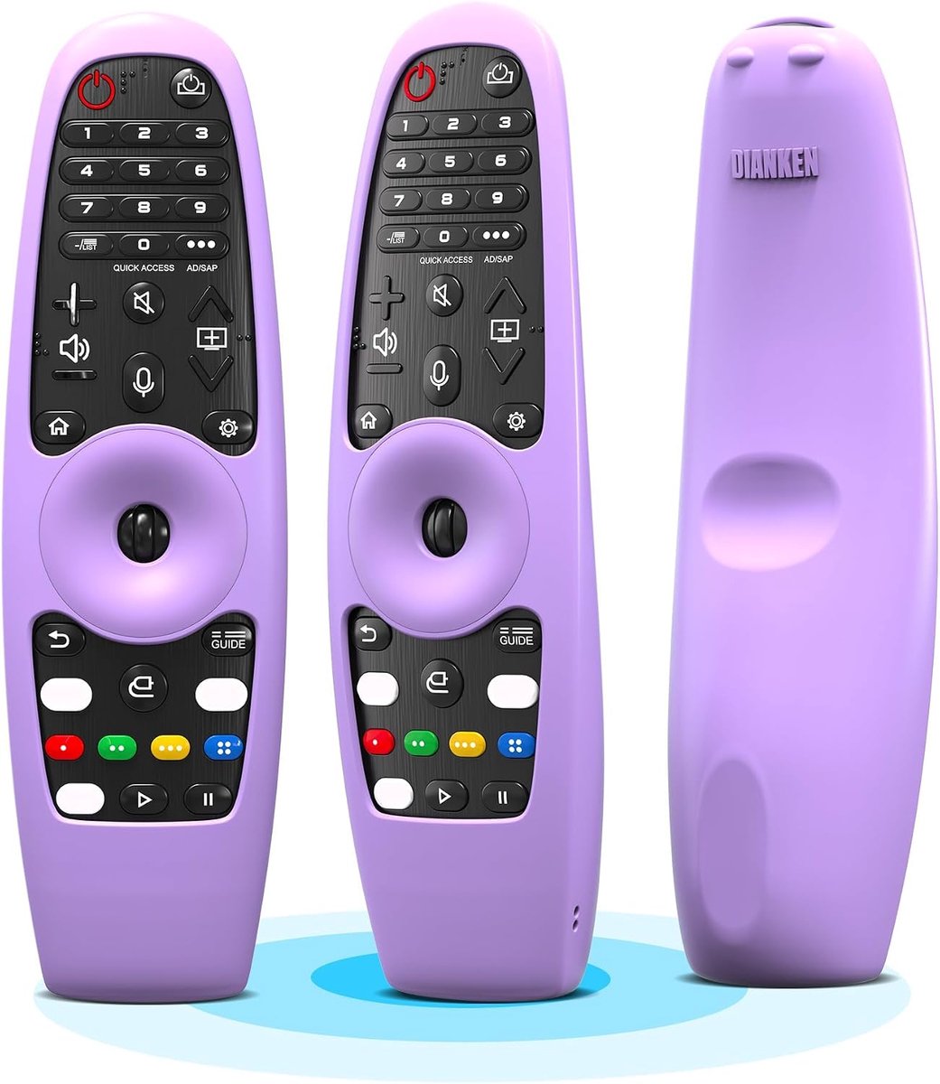 Night Shiny Purple Remote Control Silicone Case Suitable for LG MR650 Remote Control - ShopVlot
