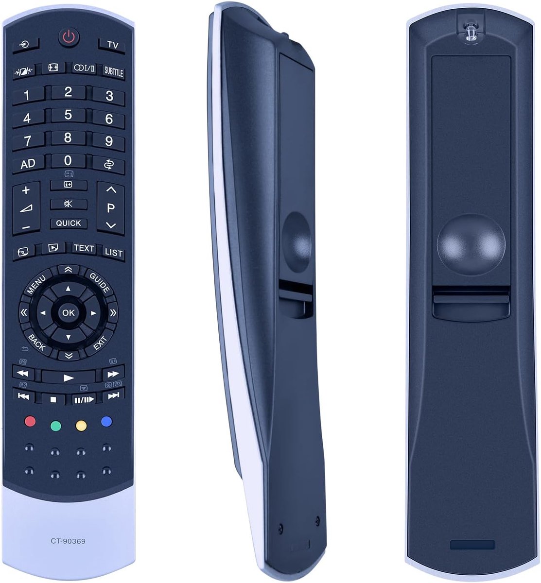 CT-90369 Replacement Remote Control Compatible With Toshiba TV 32SL833G 32TL963G 37SL863N 40TL968 42SL863F 42SL833 - ShopVlot