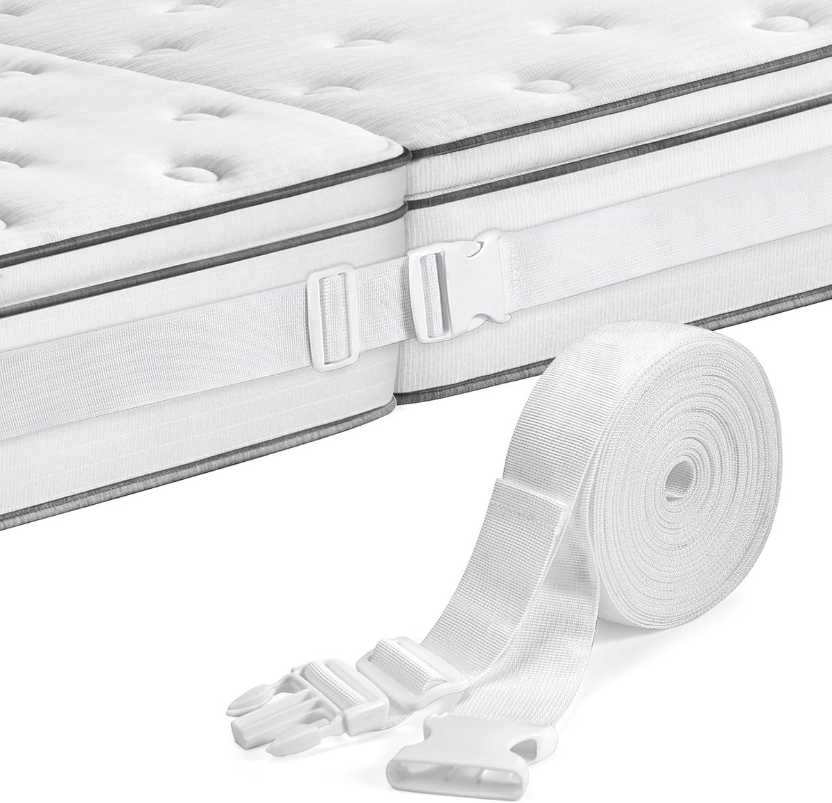 ImnBest - Combined mattresses: Double bed Bridge Connector belt, combines two mattresses in a large area that can hold - ShopVlot