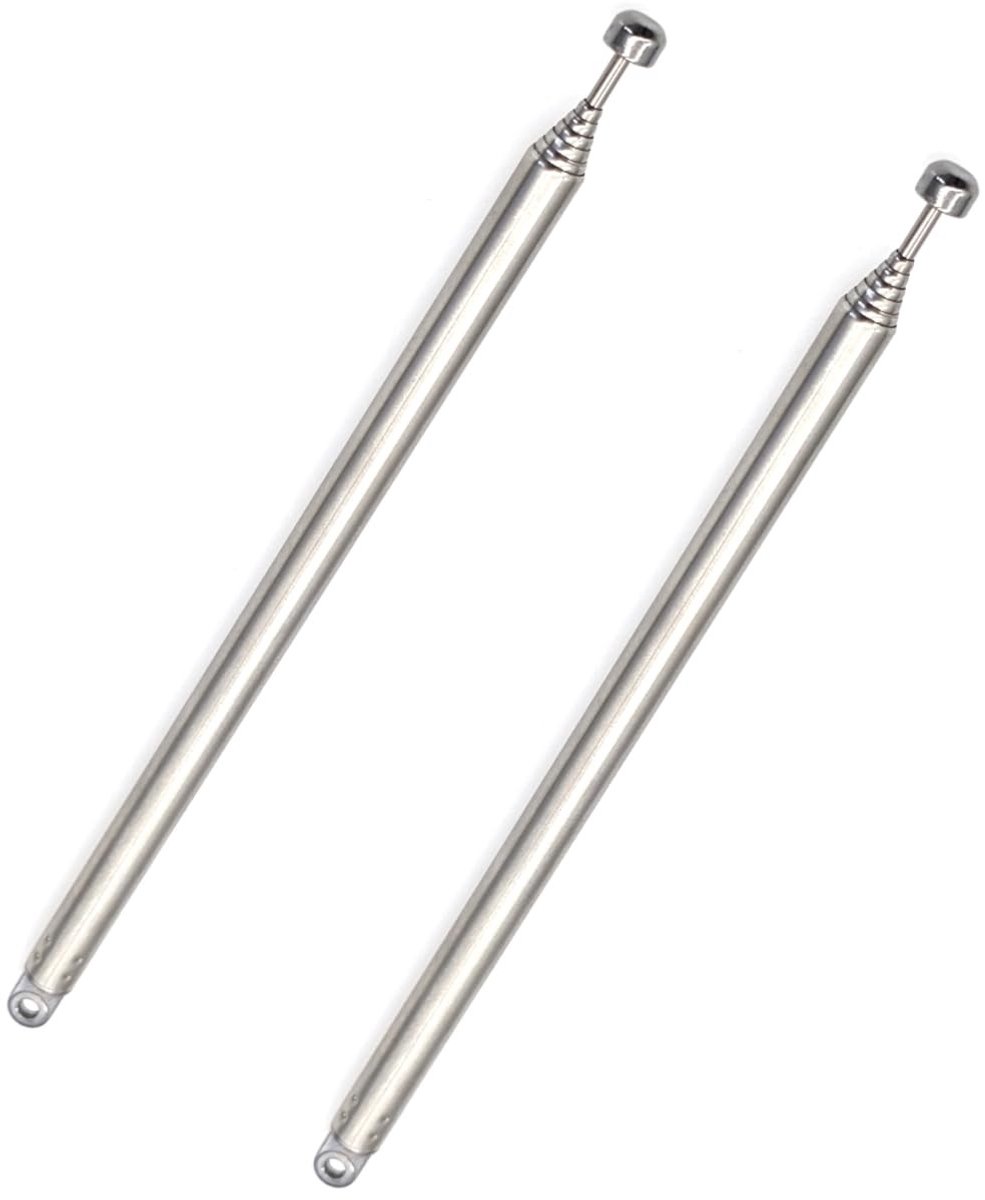Solidchoice - Set van 2 Telescopische DAB/FM Antennes voor Radio